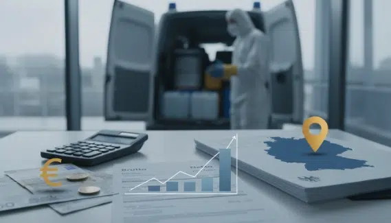 Tatortreiniger Gehalt